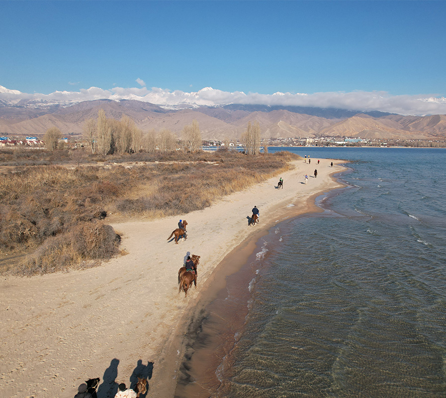  Kyrgyzstan Drive with Adventures Overland, Issyk Kul Lake