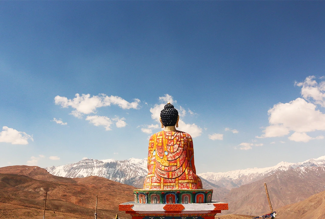 Langza Buddha Statue, Lahaul Spiti