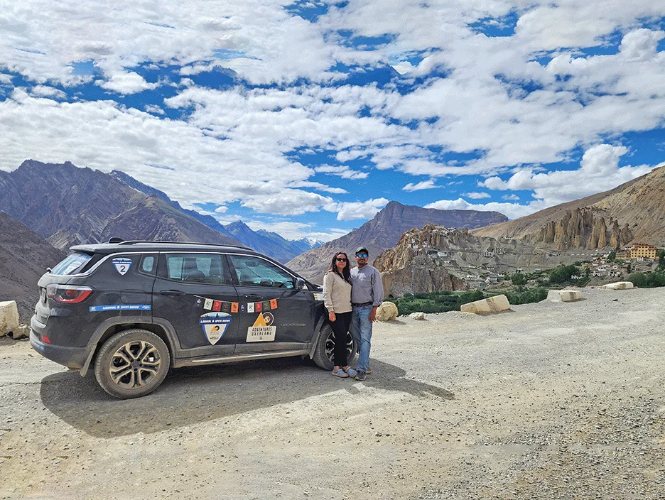 Tabo to Kaza via Dhankar Monastery 