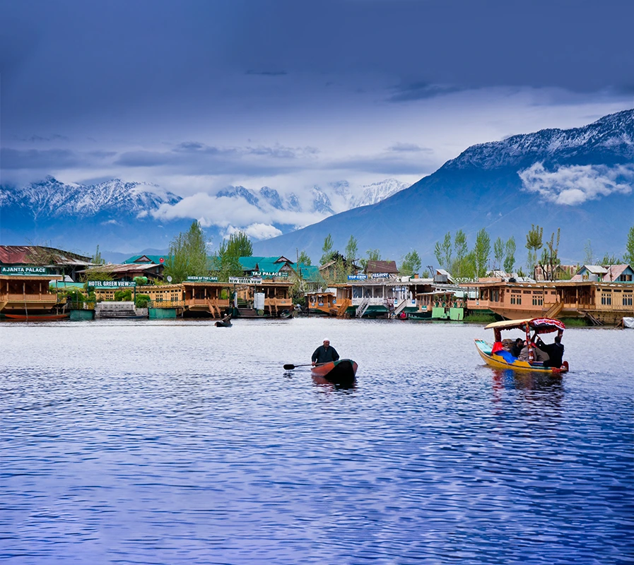 Dal Lake in Jammu and Kashmir 