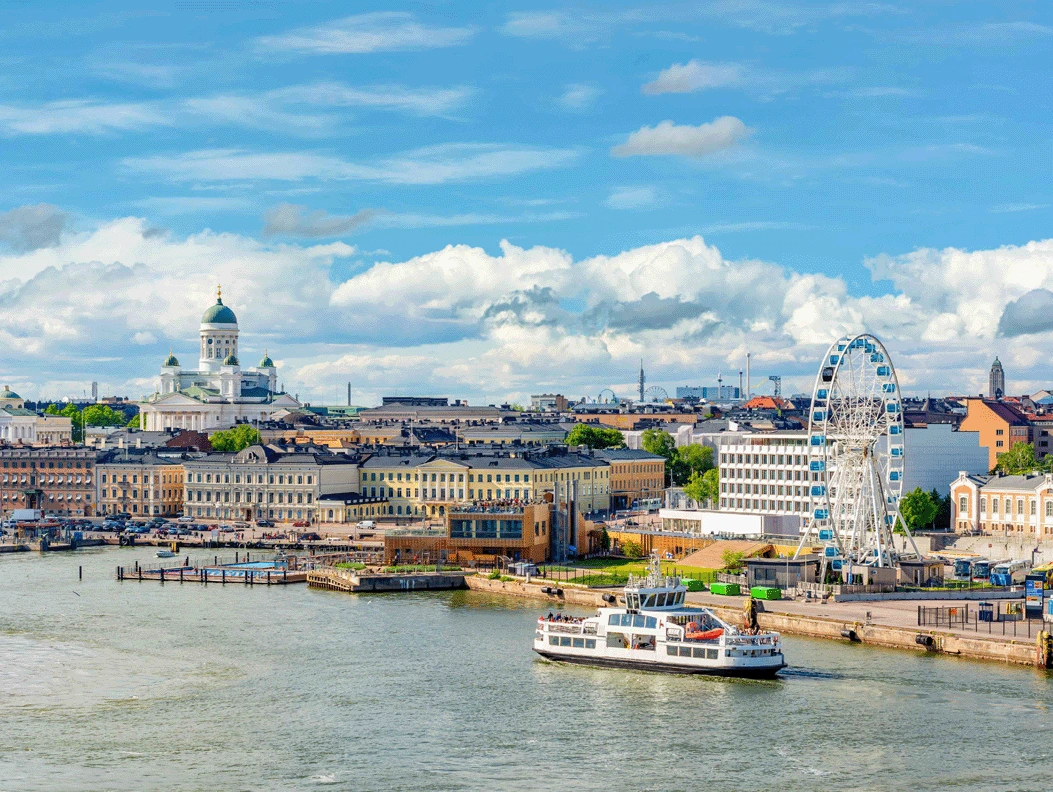 Helsinki, the capital of Finland