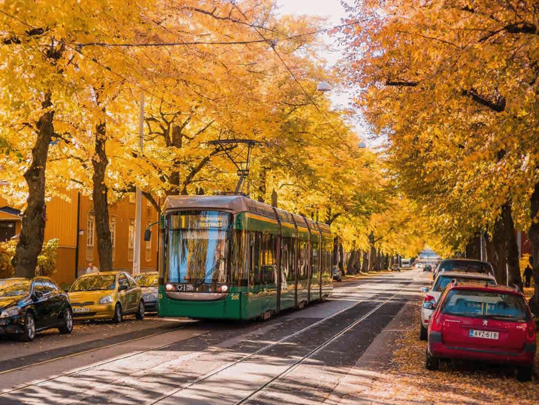 Helsinki Tram Ride, Finland