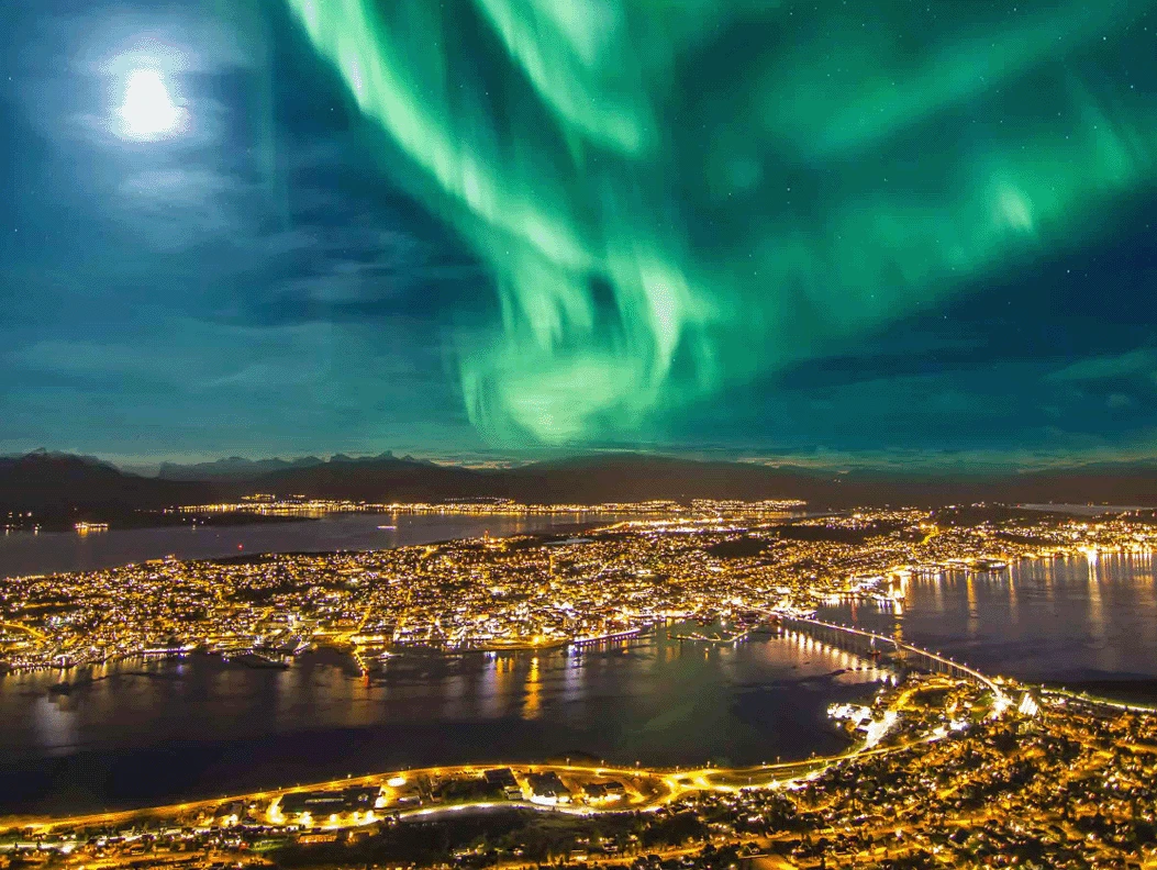 Northern Lights in Tromso, Norway