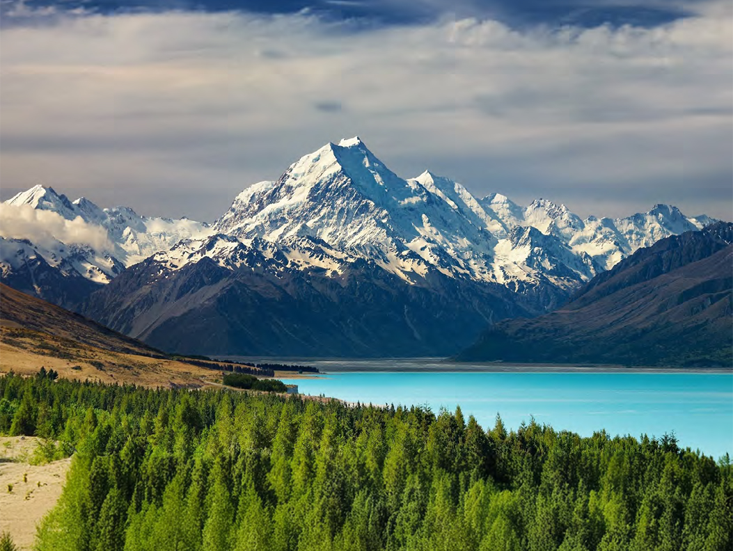 Lake Pukaki Mt Cook New Zealand