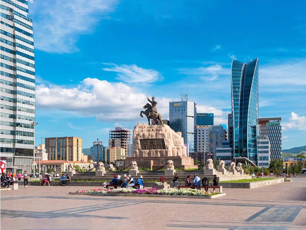 Sükhbaatar Square, Ulaanbaatar, Mongolia