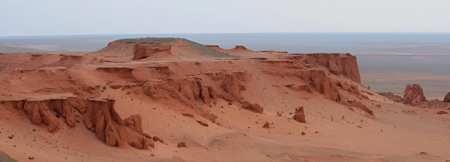 Dinosaur Excavation Site in Yol Valley